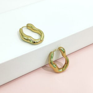 Stainless Steel Earrings Geometric U Shape Good Quality No Change Color For Women Girls BS24110137