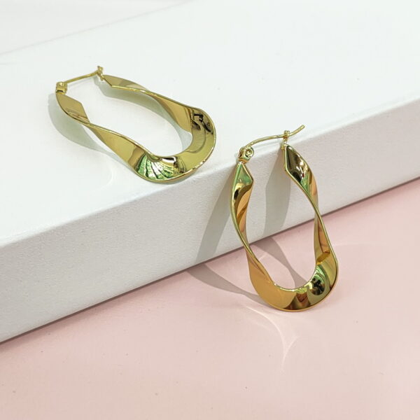Stainless Steel Earrings Morbius Flat Good Quality No Change Color For Women Girls BS24110148