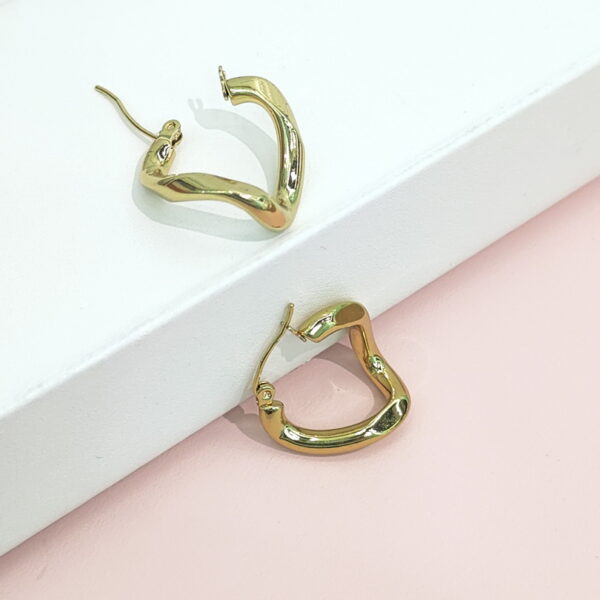 Stainless Steel Earrings Scalene Triangle Good Quality No Change Color For Women Girls BS24110167