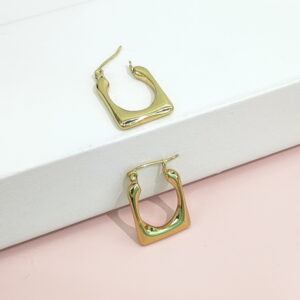 Stainless Steel Earrings Squared Good Quality No Change Color For Women Girls BS24110172