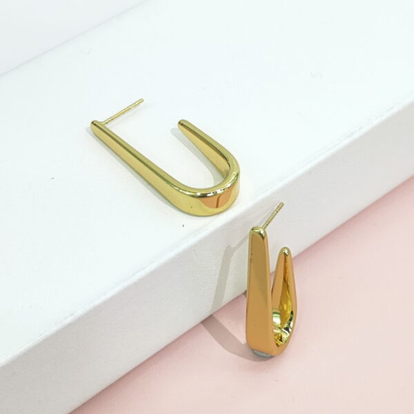 Stainless Steel Earrings Geometric U Shape Good Quality No Change Color For Women Girls BS24110182