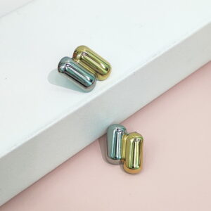 Stainless Steel Earrings Duplicate Capsules Good Quality No Change Color For Women Girls BS24110183