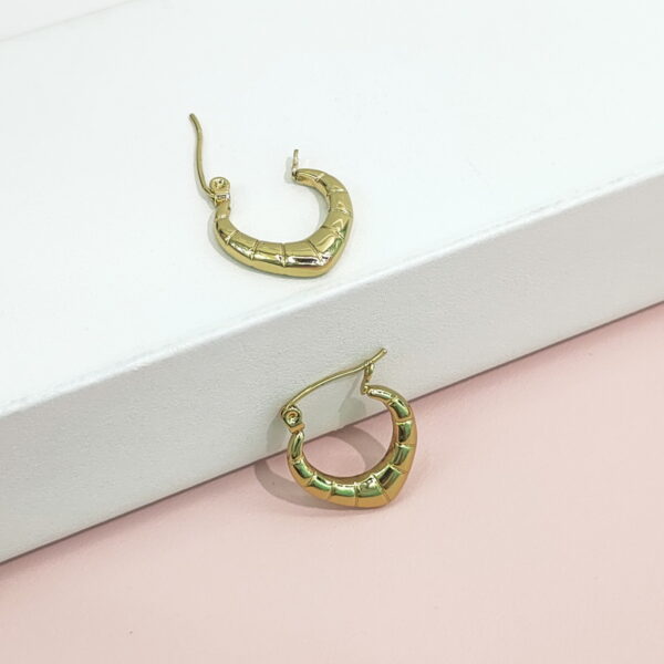 Stainless Steel Earrings Love Hearts Good Quality No Change Color For Women Girls BS24110188