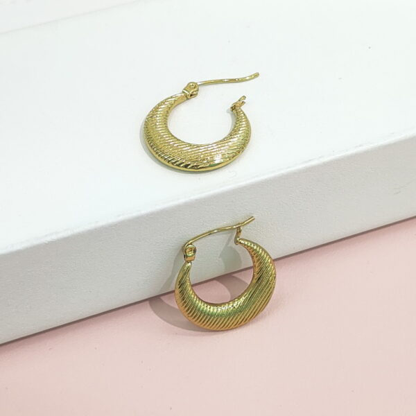 Stainless Steel Earrings Twill Good Quality No Change Color For Women Girls BS24110203