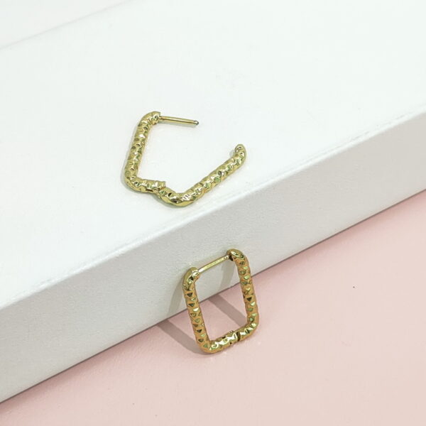 Stainless Steel Earrings Smooth C Shape Good Quality No Change Color For Women Girls BS24110220
