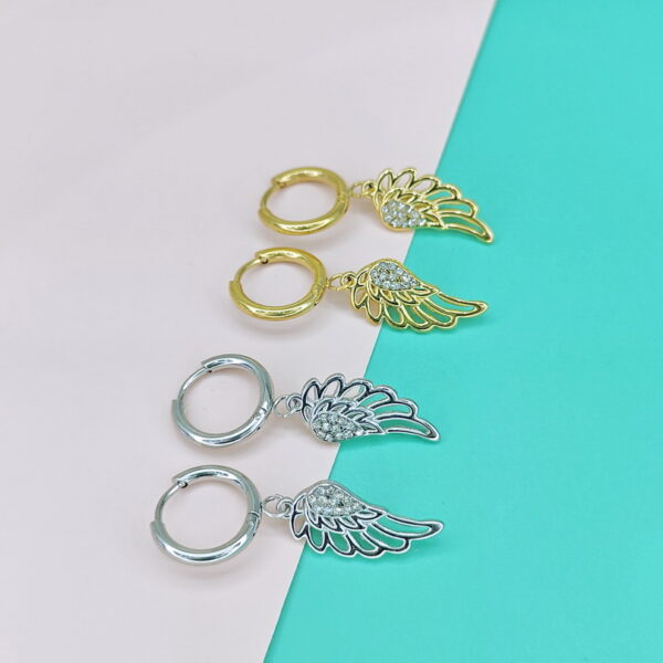 Stainless Steel Earrings Leaf Feather Plume Good Quality No Change Color For Women Girls  BS250108002