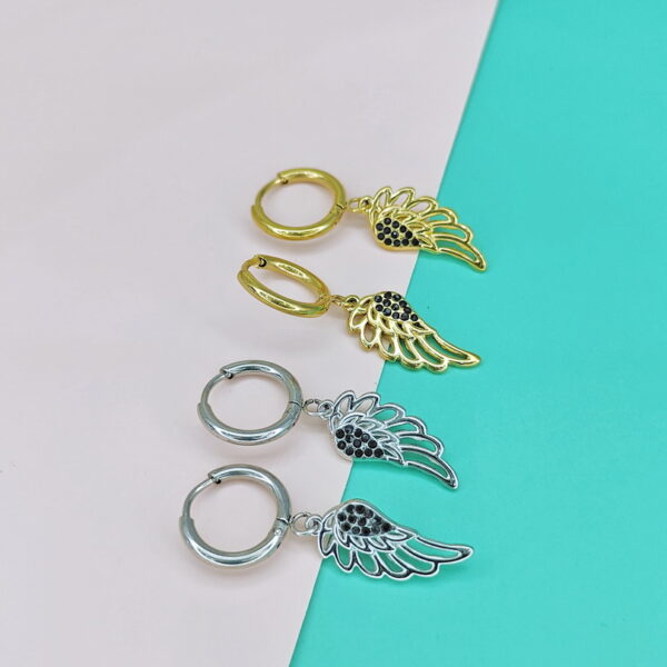 Stainless Steel Earrings Leaf Feather Plume Good Quality No Change Color For Women Girls  BS250108003