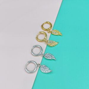 Stainless Steel Earrings Leaf Feather Plume Good Quality No Change Color For Women Girls  BS250108004