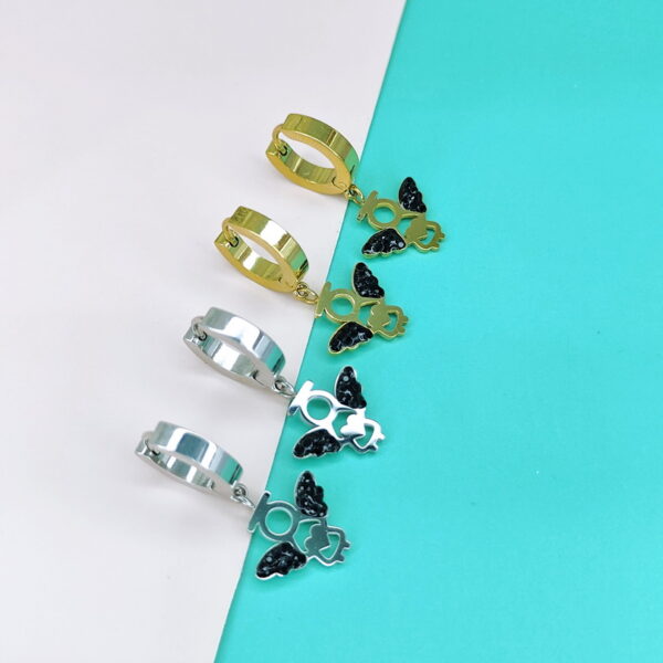 Stainless Steel Earrings Angel Bird Good Quality No Change Color For Women Girls  BS250108015