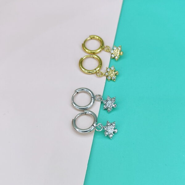 Stainless Steel Earrings Foliage Good Quality No Change Color For Women Girls  BS250108026