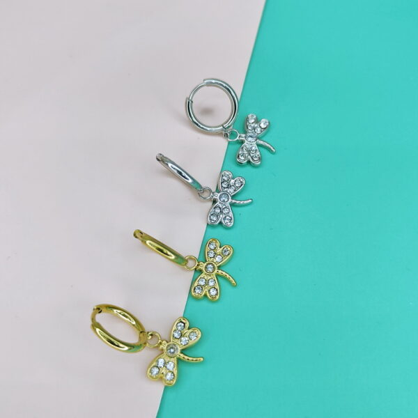 Stainless Steel Earrings Dragonfly Good Quality No Change Color For Women Girls  BS250108032