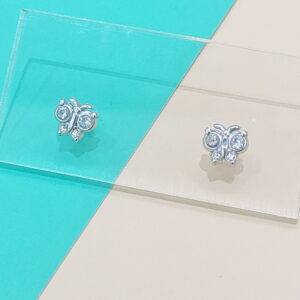 Stainless Steel Earrings Cubic Owls Good Quality No Change Color For Women Girls  BS250109013
