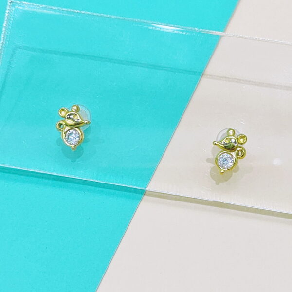 Stainless Steel Earrings Cubic Micky Mouse  Good Quality No Change Color For Women Girls  BS250109014