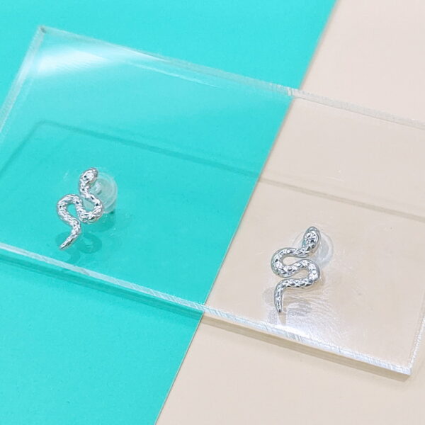 Stainless Steel Earrings Cubic Snake Good Quality No Change Color For Women Girls  BS250109016