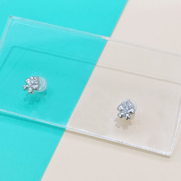 Stainless Steel Earrings Cubic Flowers Good Quality No Change Color For Women Girls  BS250109019