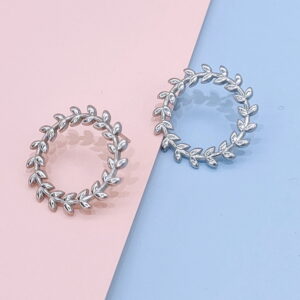 Stainless Steel Earrings Cubic Symbol Of Peace Olive Good Quality No Change Color For Women Girls  BS250109030