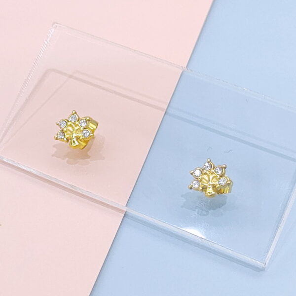 Stainless Steel Earrings Cubic Tree Flowers Good Quality No Change Color For Women Girls  BS250109032