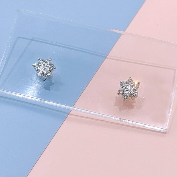 Stainless Steel Earrings Cubic Tree Flowers Good Quality No Change Color For Women Girls  BS250109033