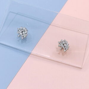 Stainless Steel Earrings Cubic Tree Flowers Good Quality No Change Color For Women Girls  BS250109034