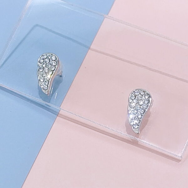Stainless Steel Earrings Cubic Feather Good Quality No Change Color For Women Girls  BS250109052