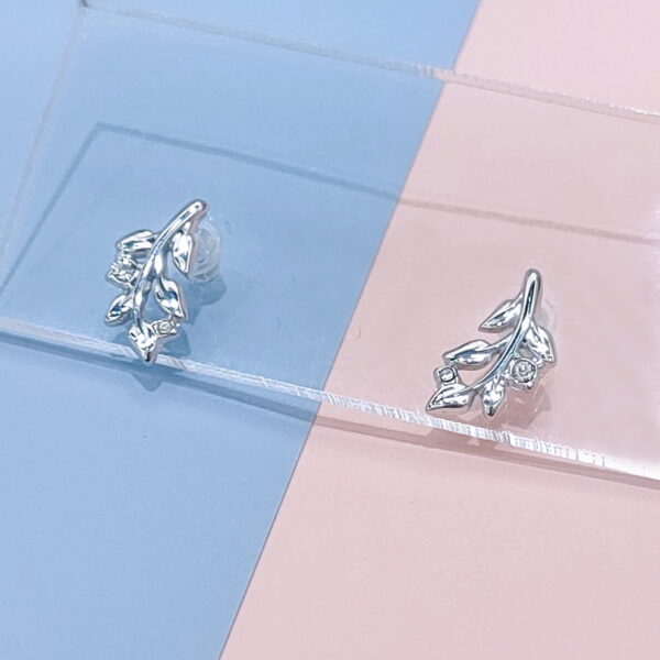 Stainless Steel Earrings Cubic Limb Branch Tree Good Quality No Change Color For Women Girls  BS250109054