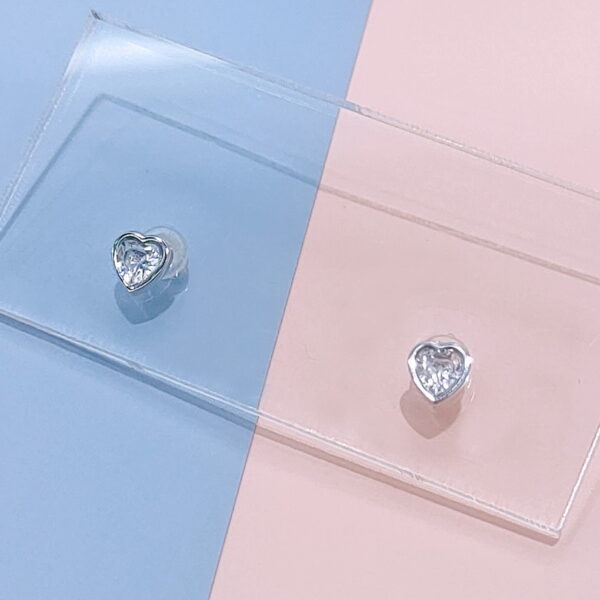 Stainless Steel Earrings Cubic Love Hearts Good Quality No Change Color For Women Girls  BS250109058