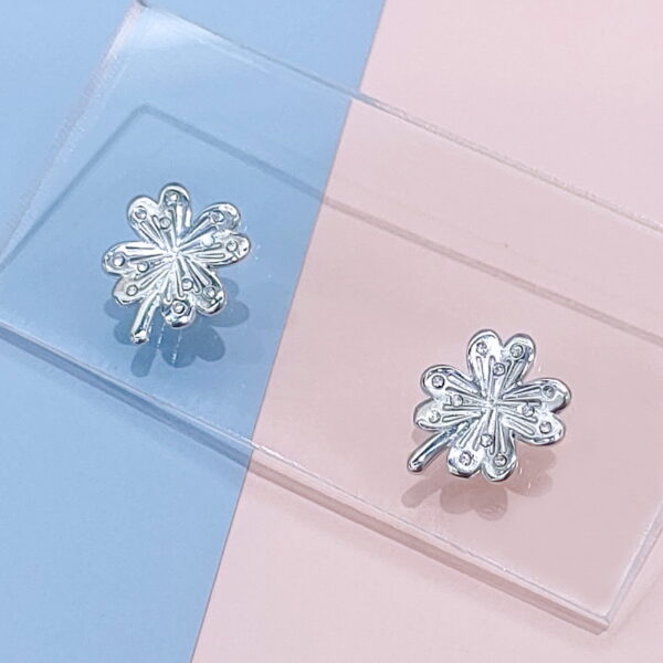 Stainless Steel Earrings Cubic Flowers Trees Good Quality No Change Color For Women Girls  BS250109059