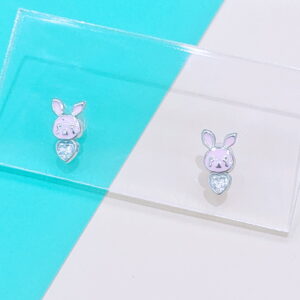 Stainless Steel Earrings Cubic Cute Rabbit Good Quality No Change Color For Women Girls  BS250109068