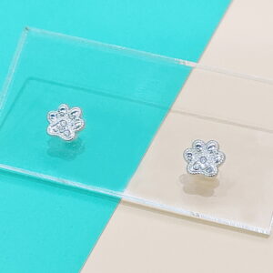 Stainless Steel Earrings Cubic Footprints Good Quality No Change Color For Women Girls  BS250109069