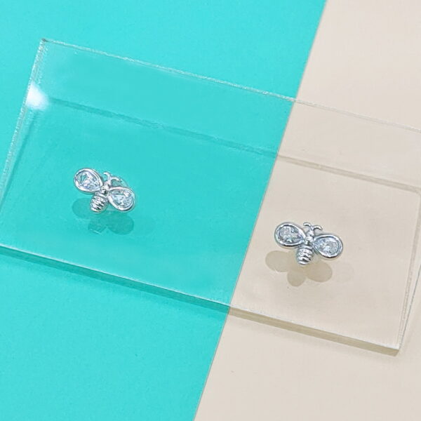 Stainless Steel Earrings Cubic Bees Good Quality No Change Color For Women Girls  BS250109070