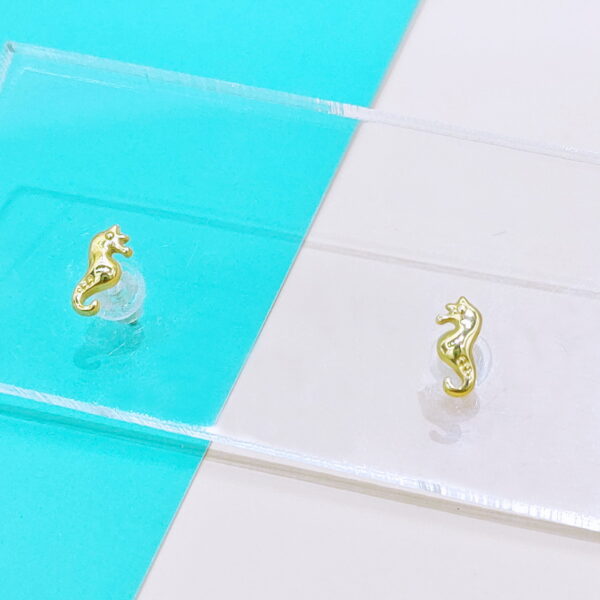 Stainless Steel Earrings Cubic Seahorses Good Quality No Change Color For Women Girls  BS250109073