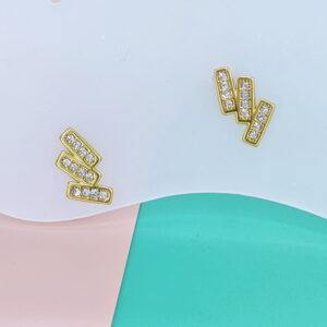 Stainless Steel Earrings Cubic Geometric Good Quality No Change Color For Women Girls  BS250109115