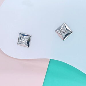 Stainless Steel Earrings Cubic Rhombic Good Quality No Change Color For Women Girls  BS250109122