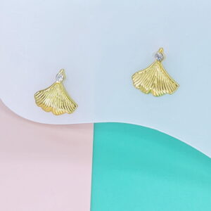 Stainless Steel Earrings Cubic Ginkgo Tree Good Quality No Change Color For Women Girls  BS250109125