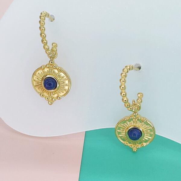 Stainless Steel Earrings Cubic Round Good Quality No Change Color For Women Girls  BS250109142
