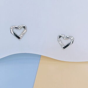 Stainless Steel Earrings Cubic Geometric Heart Love Good Quality No Change Color For Women Girls  BS250109147