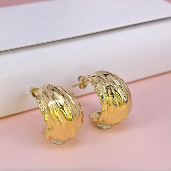 Stainless Steel Earrings  for Women and Girls C Shape Good Quality No Change Color BS2503270008