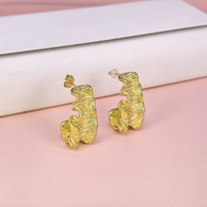 Stainless Steel Earrings  for Women and Girls Geometric Good Quality No Change Color BS2503270011