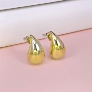 Stainless Steel Earrings  for Women and Girls C Shape Smooth Good Quality No Change Color BS2503270012