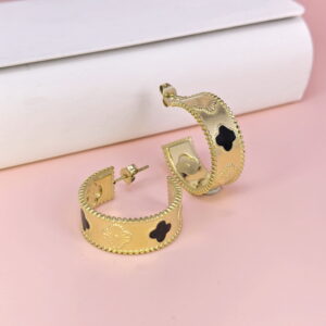 Stainless Steel Earrings  for Women and Girls C Shape Good Quality No Change Color BS2503270014