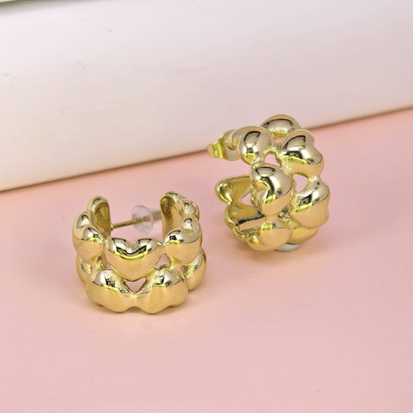 Stainless Steel Earrings  for Women and Girls C Shape Good Quality No Change Color BS2503270018