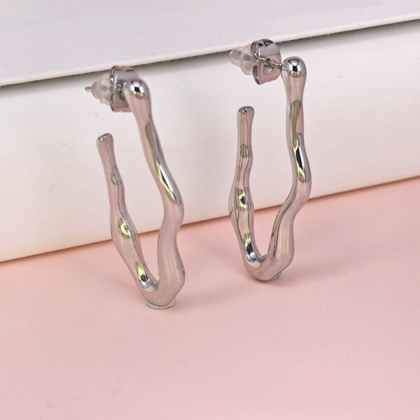 Stainless Steel Earrings  for Women and Girls Geometric Good Quality No Change Color BS2503270019