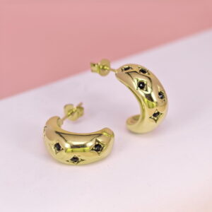 Stainless Steel Earrings  for Women and Girls C Shape Good Quality No Change Color BS2503270026