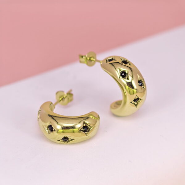Stainless Steel Earrings  for Women and Girls C Shape Good Quality No Change Color BS2503270026
