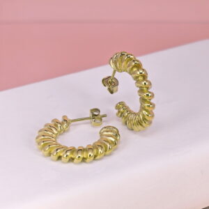 Stainless Steel Earrings  for Women and Girls C Shape Good Quality No Change Color BS2503270032