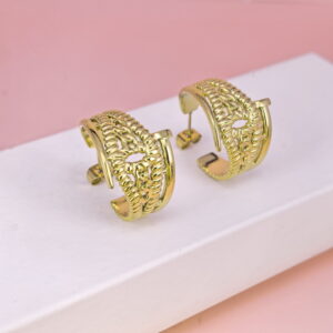 Stainless Steel Earrings  for Women and Girls C Shape Good Quality No Change Color BS2503270049