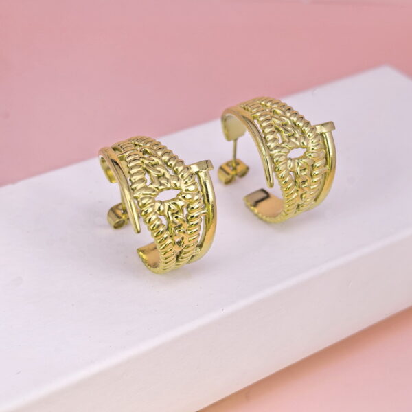 Stainless Steel Earrings  for Women and Girls C Shape Good Quality No Change Color BS2503270049