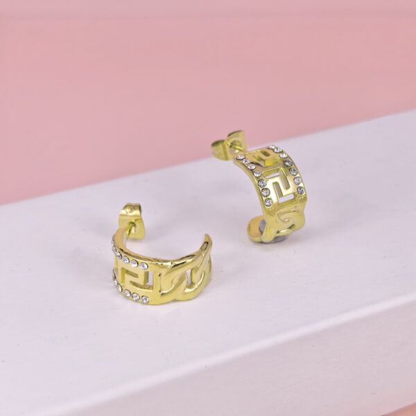 Stainless Steel Earrings  for Women and Girls C Shape Good Quality No Change Color BS2503270050