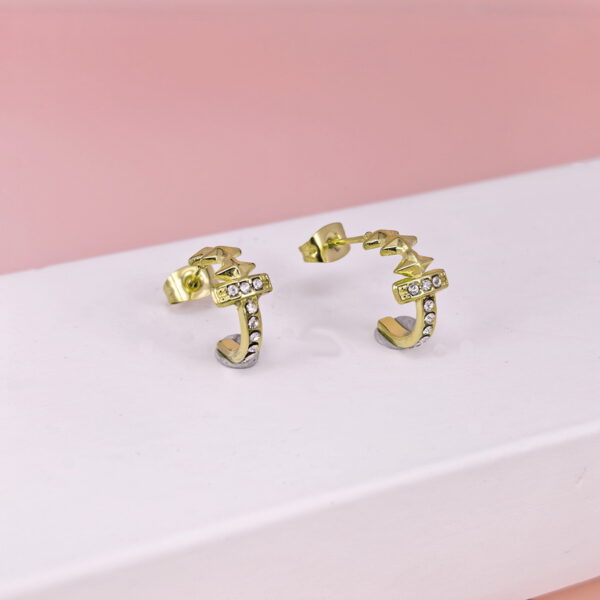 Stainless Steel Earrings  for Women and Girls C Shape Good Quality No Change Color BS2503270052
