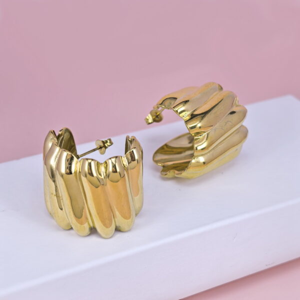 Stainless Steel Earrings  for Women and Girls C Shape Good Quality No Change Color BS2503270053